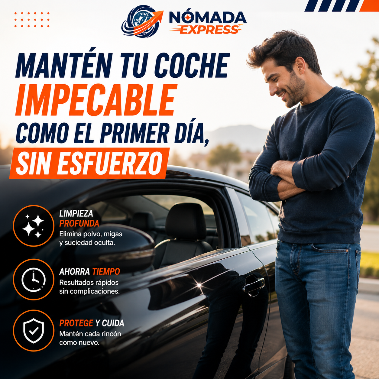 AeroClean Pro Aspirador portátil 3 en 1